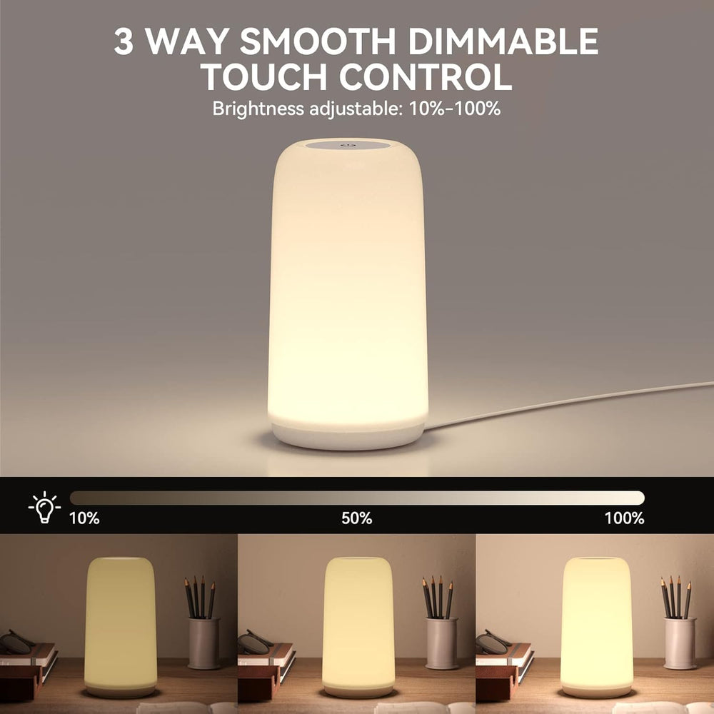 ROOTRO anti-slip base keeps the lamp steady on any surface.