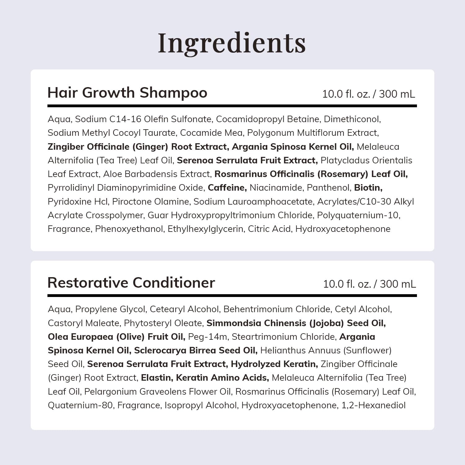 Application shot of RootStim products illustrating a simple hair care routine.