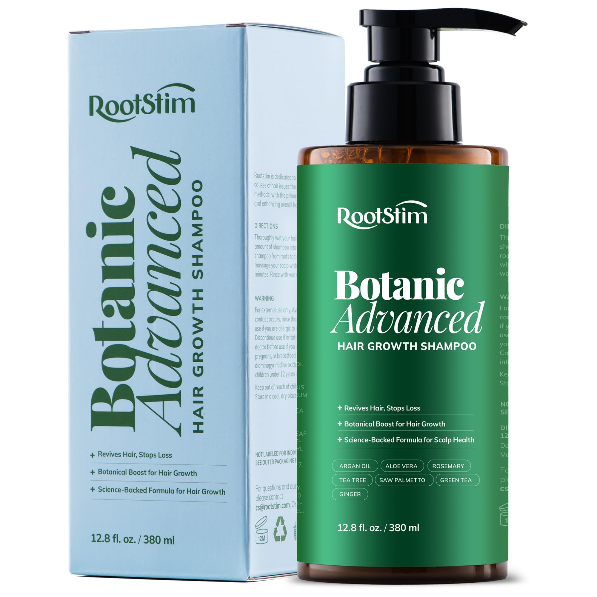 RootStim Hair Growth Shampoo bottle for daily hair care