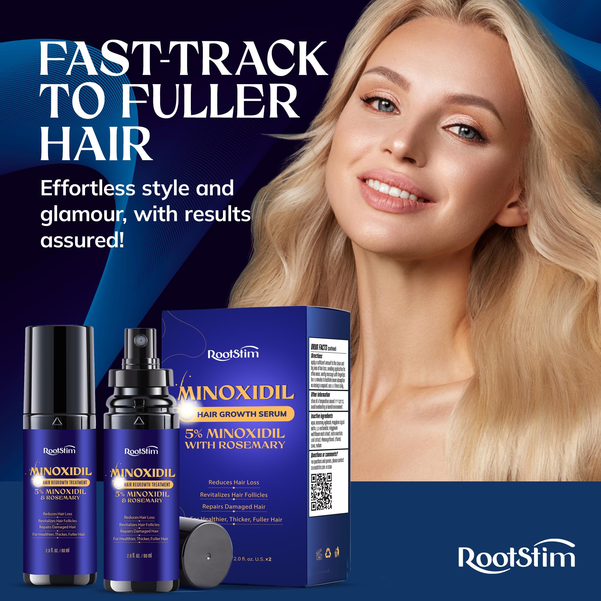 RootStim product on shelf highlighting 2-pack value