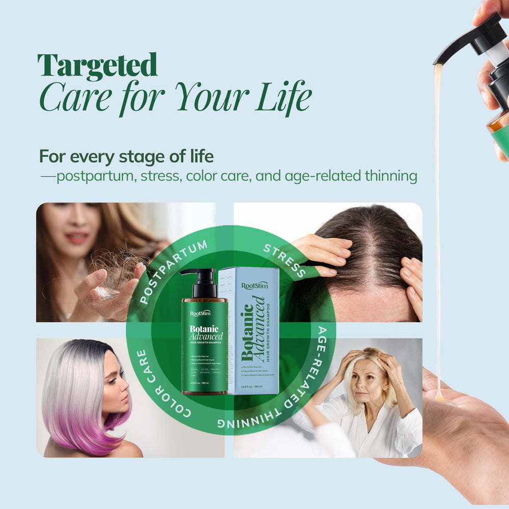 RootStim rosemary and biotin ingredients close-up for stronger-looking strands