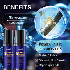 RootStim rosemary-infused formula with rosemary notes for revitalizing hair health