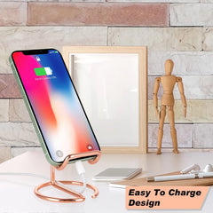 ROPOSY cell phone stand frees hands for videos and messages.
