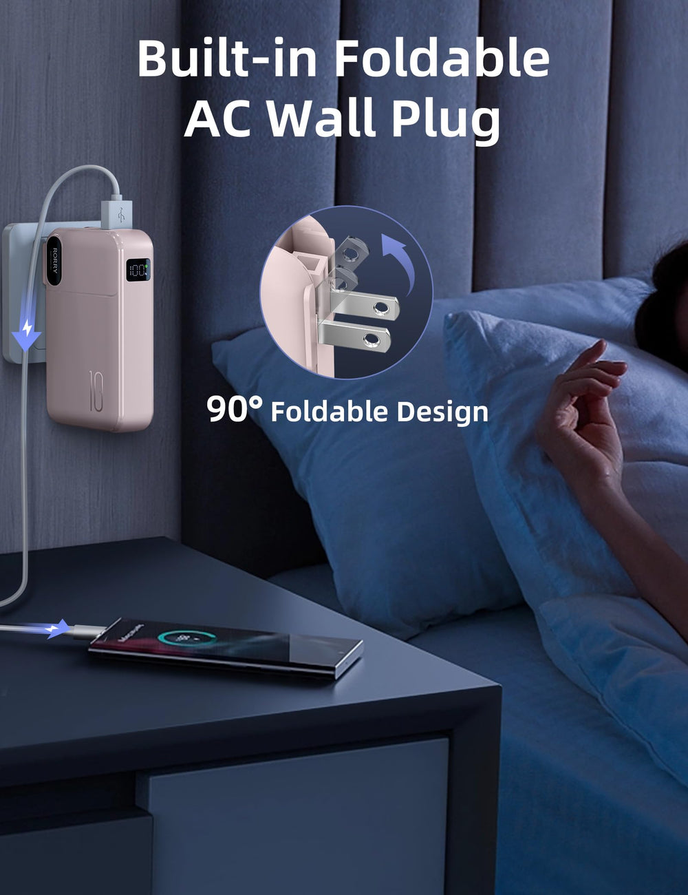 RORRY supports multiple devices simultaneously for flexible charging.