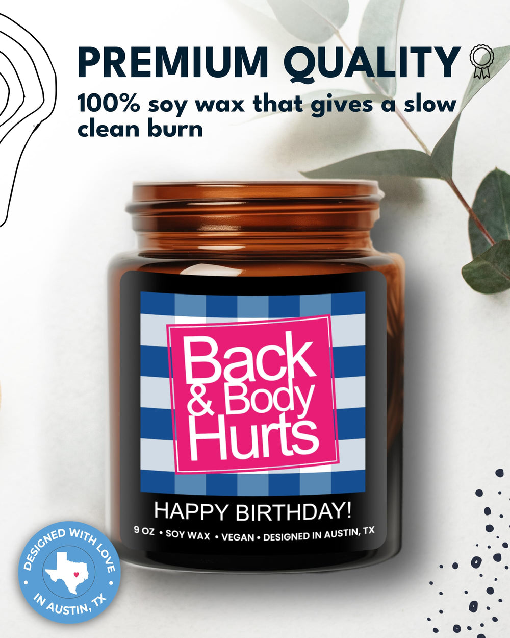 Rosa Vila vegan, cruelty-free candle ideal for conscious shoppers
