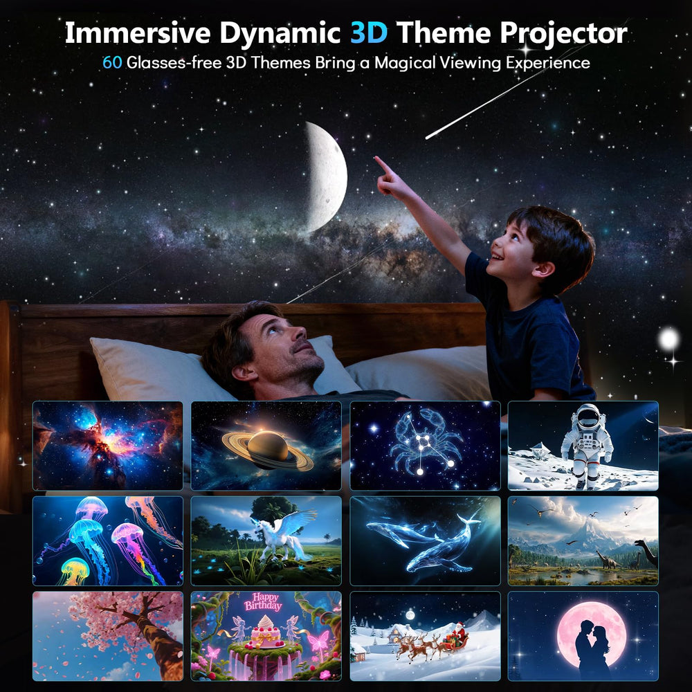 Rossetta 3D Projector ocean theme projecting dynamic waves