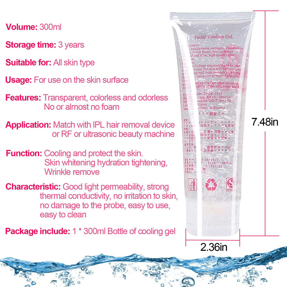 RoseVee cooling gel supports comfortable treatment sessions with devices