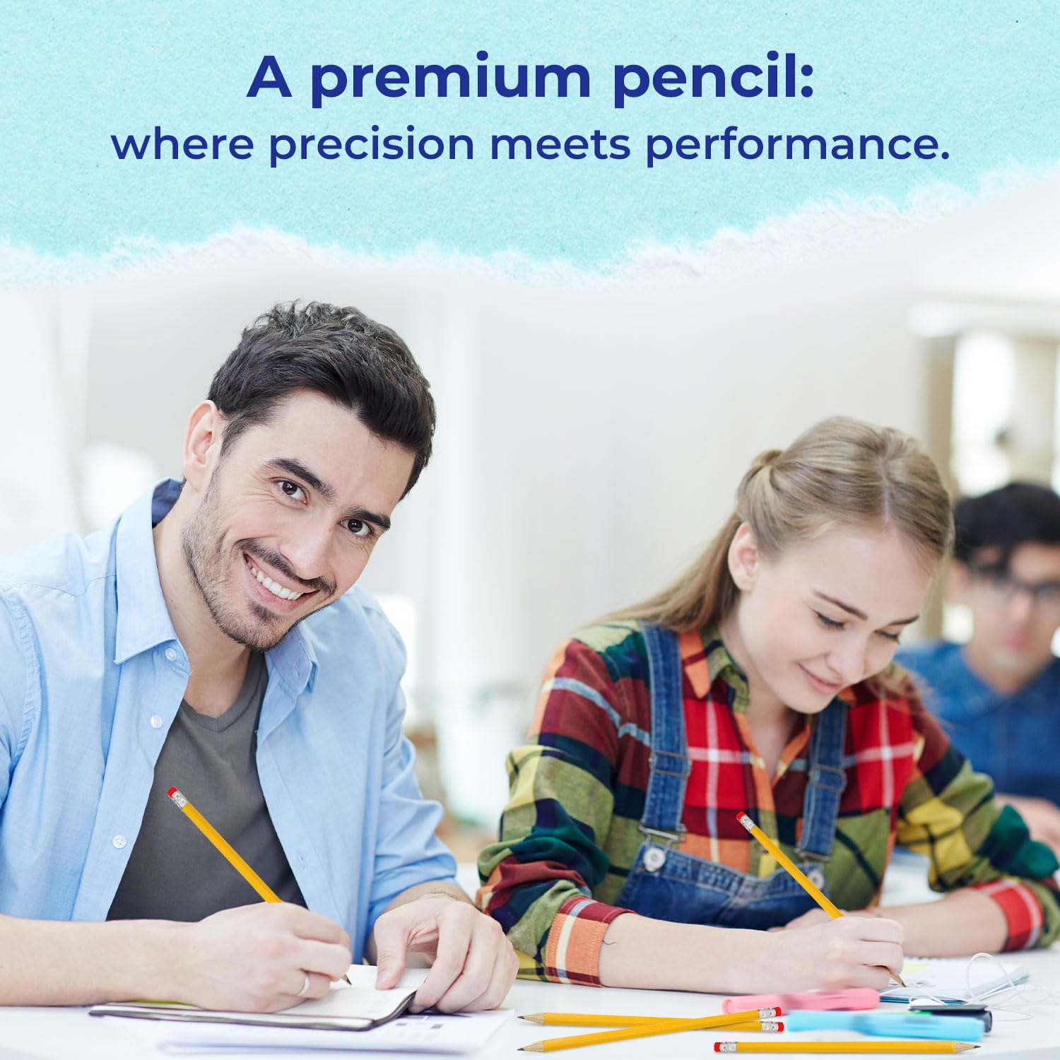 Rosmonde graphite cores offer break-resistance for heavy writing