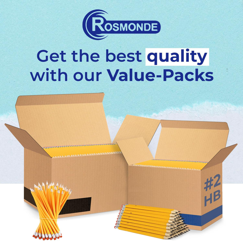 Rosmonde pencils 7.5 inch length fits in cases and hands