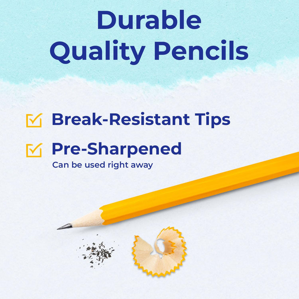 Rosmonde classroom ready pencils promote organized supplies and bulk savings