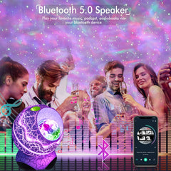 Rossetta Star Projector casts RGB LED light for immersive night-light scenes
