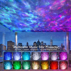 Rossetta Star Projector displays star-dots to spark imagination at bedtime