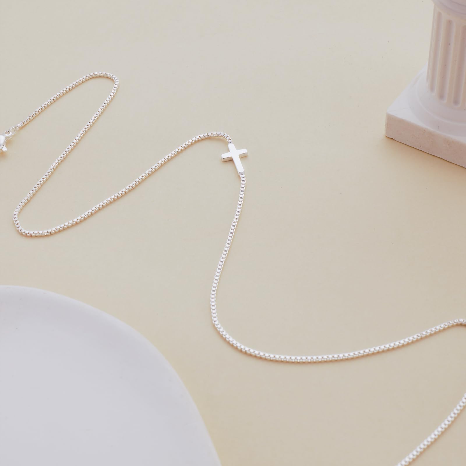Rotnso cross necklace Easter basket stuffer or thoughtful gift
