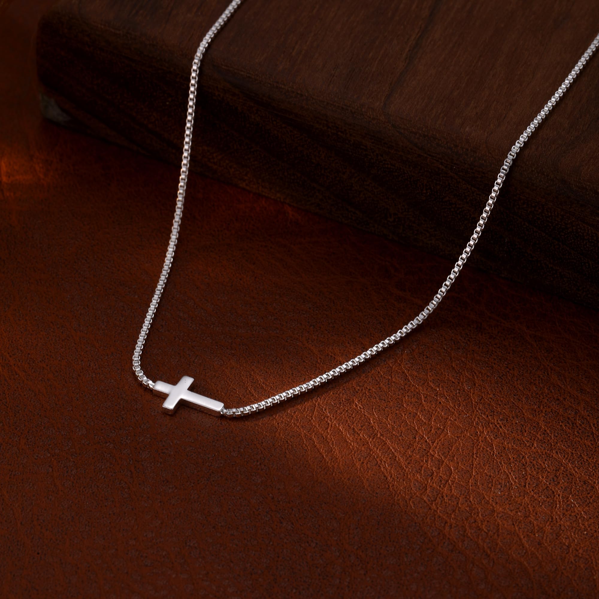 Rotnso cross necklace gift ideas for occasions like Easter or baptisms