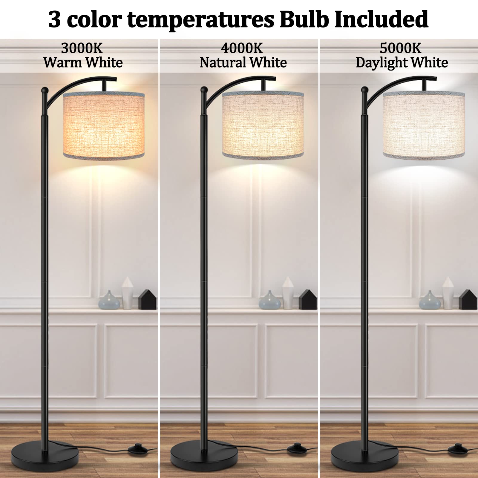 ROTTOGOON floor lamp beige shade complements modern interiors with soft diffusion.