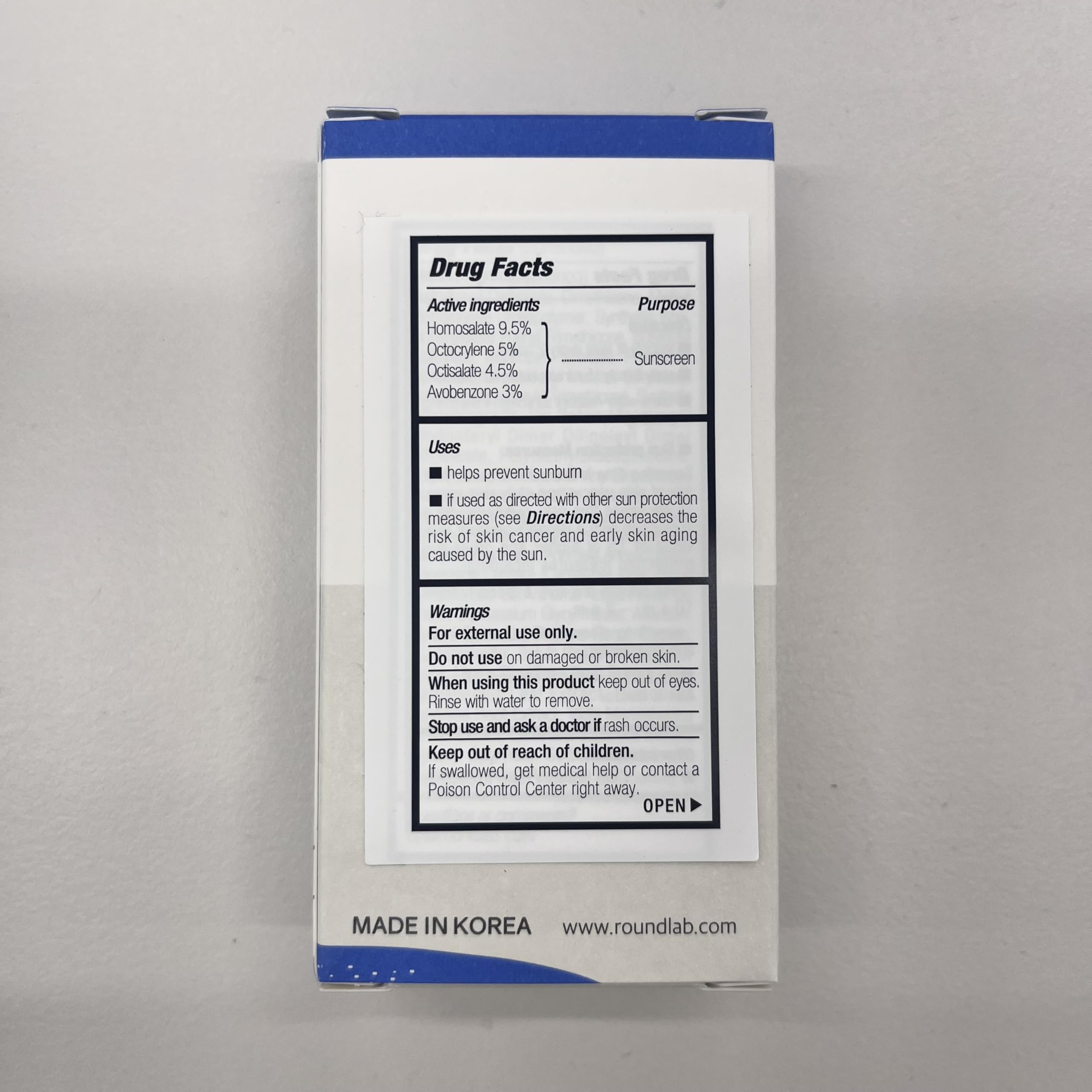 Round Lab Birch Juice Sun Stick quick-apply sunscreen in seconds
