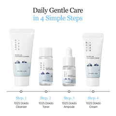 ROUND LAB Dokdo serum ampoule for targeted hydration and soothing touch.