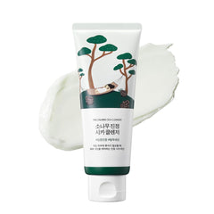 ROUND LAB Pine Calming Cica Cleanser bottle front with soothing formula for sensitive skin