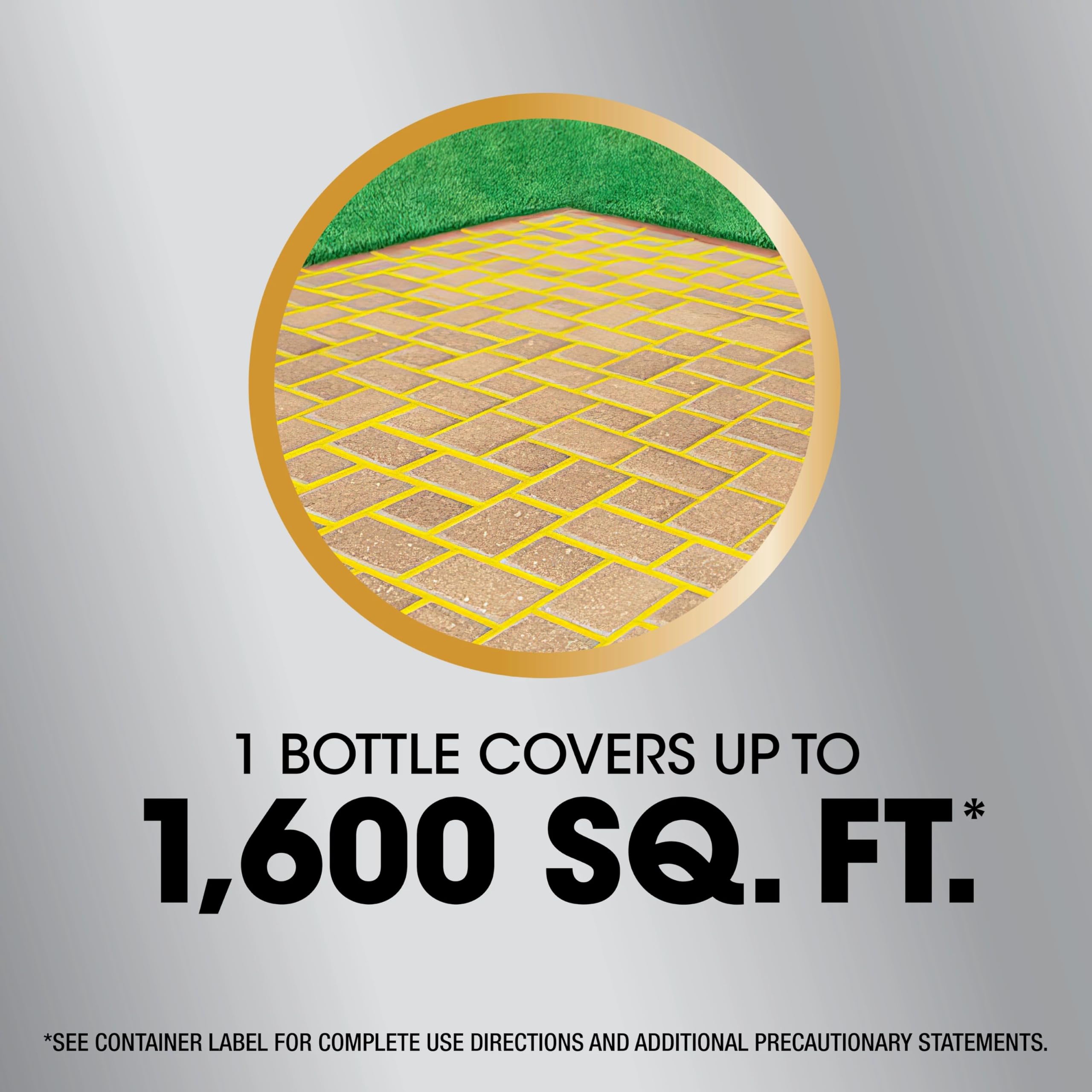 Rainproof icon indicating quick rain resistance after Roundup Dual Action 365 application.