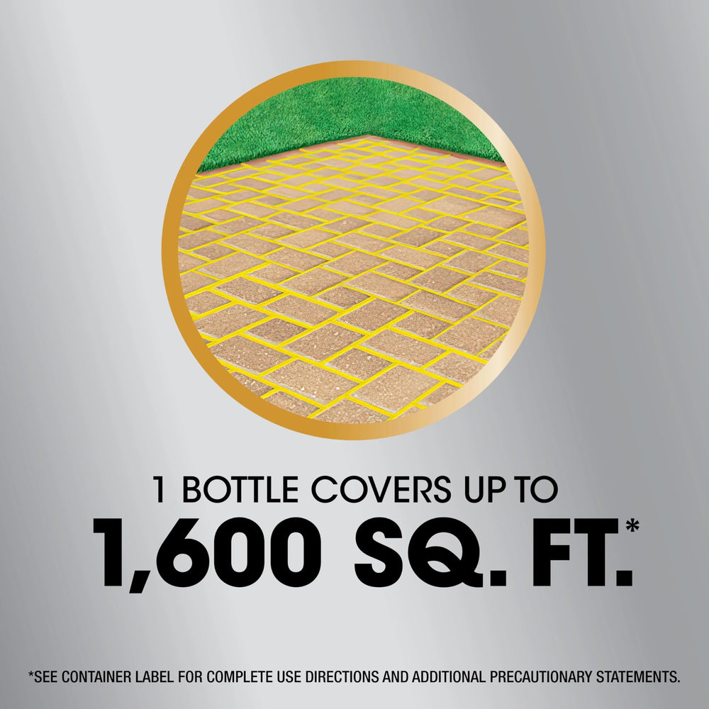 Rainproof icon indicating quick rain resistance after Roundup Dual Action 365 application.