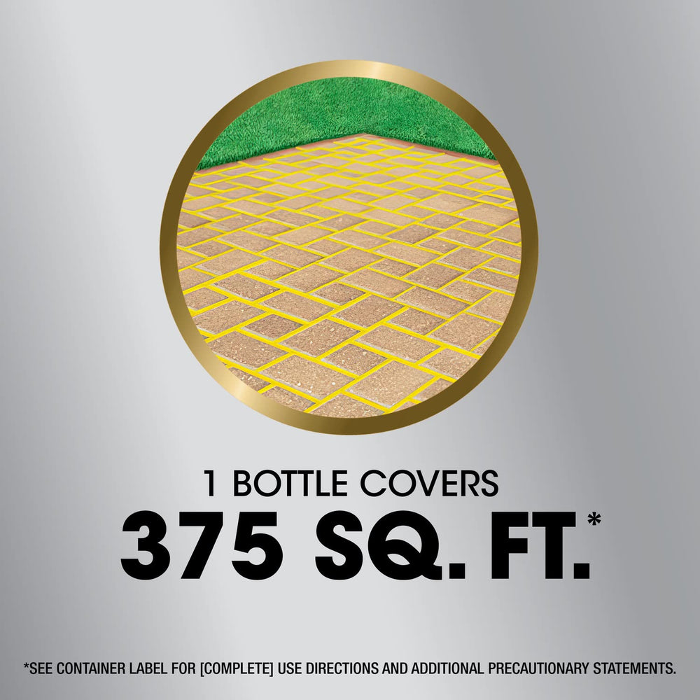 Roundup Dual Action Weed Killer demonstrates quick results after hours.