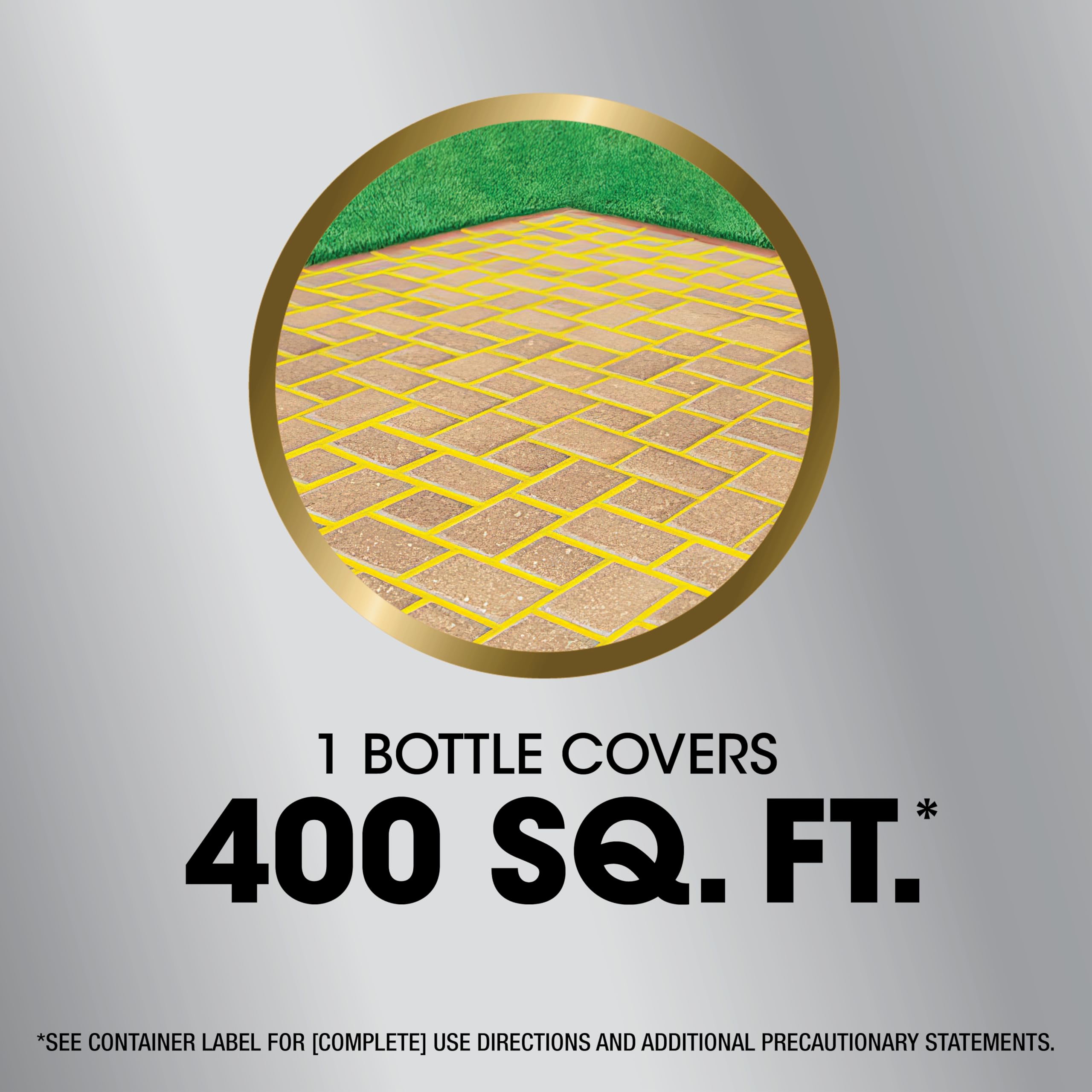 Roundup Dual Action suitable for gravel areas and hardscapes.