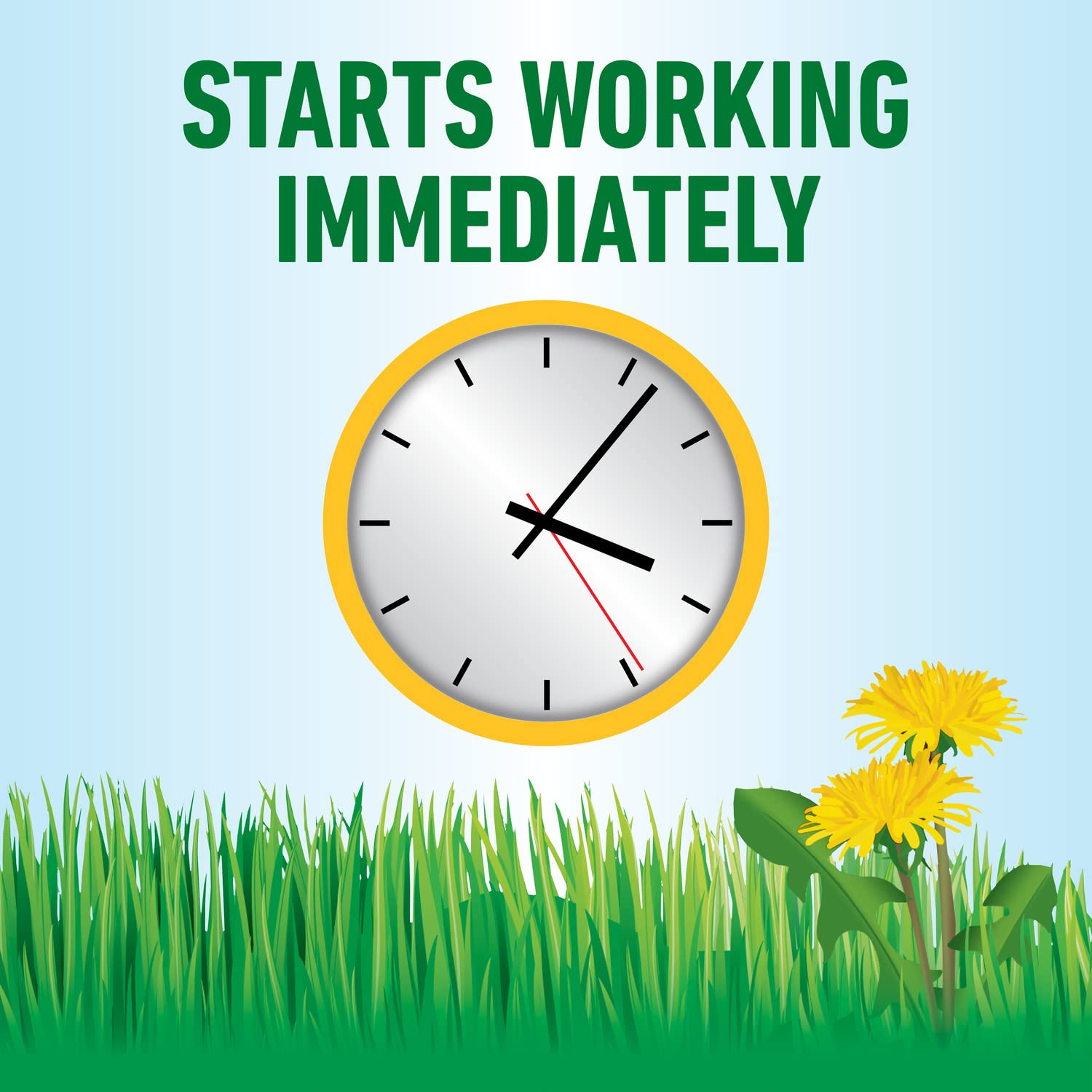 Roundup For Lawns3 improves lawn appearance after treatment