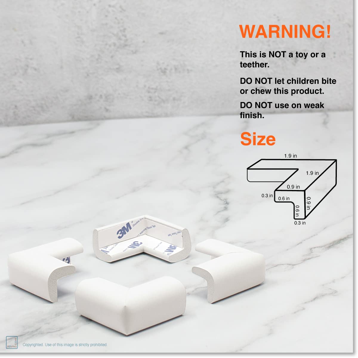 Roving Cove designed in USA supports reliable baby proofing