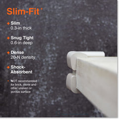 Roving Cove soft-density foam cushions impact on tables and chests