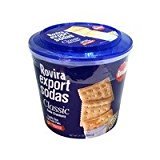 Rovira Export Soda Crackers on a cheese-board for quick grazing