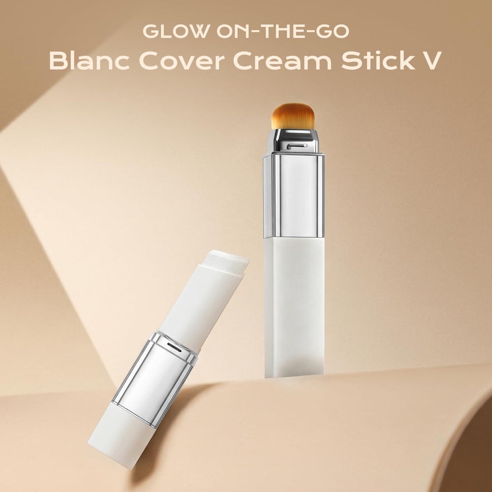 ROVLET Blanc Cover Cream Stick V hydrates with niacinamide and collagen
