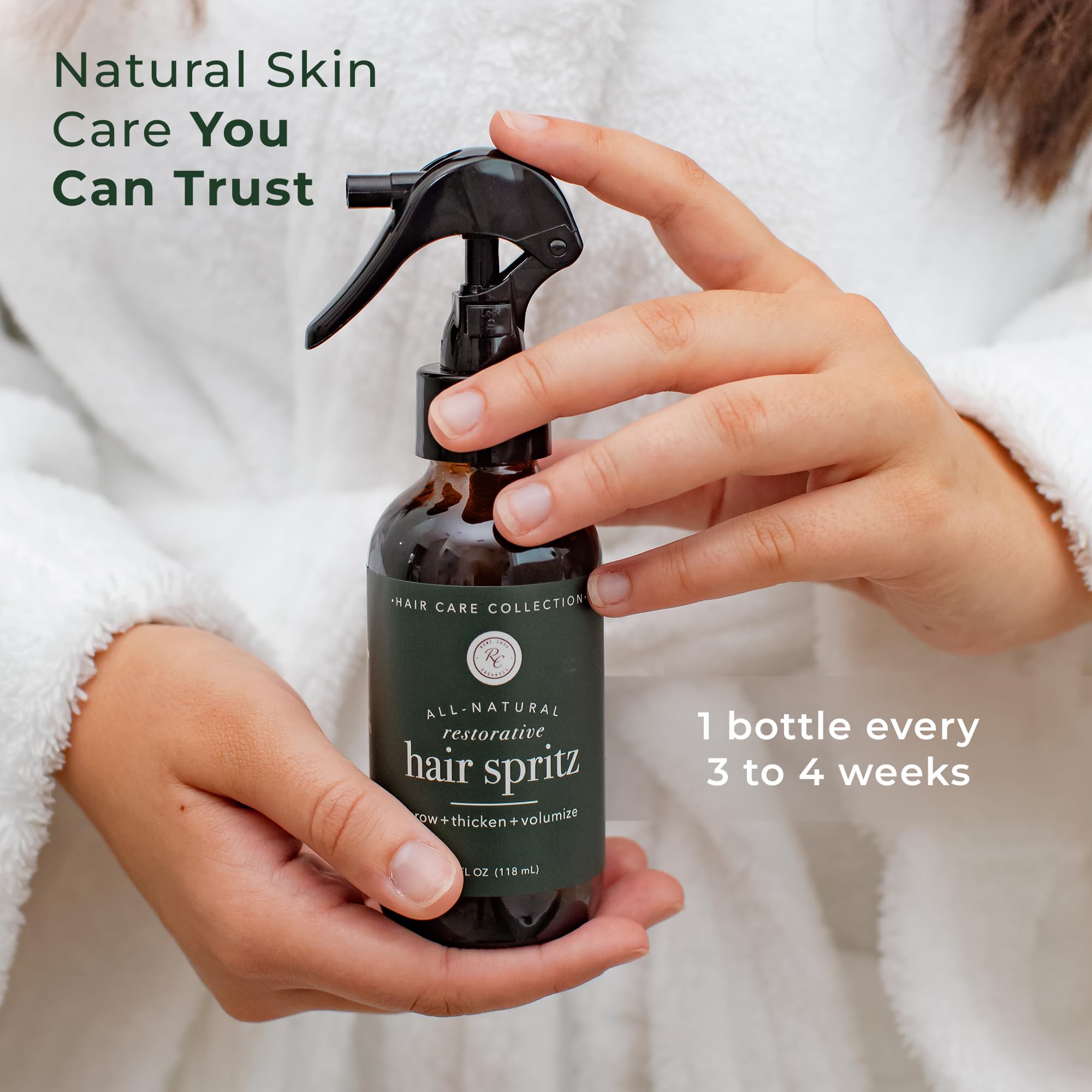 Rowe Casa Organics lavender and tea tree oils refresh the hair care routine.