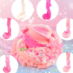 Rowecve 6-pack accessories: 12 DIY elements for slime customization.