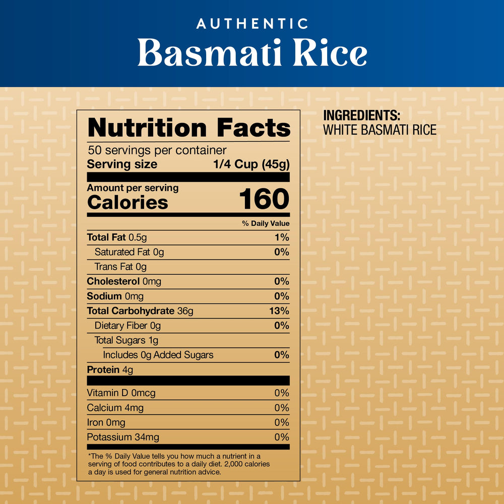 Royal Basmati rice kitchen pantry storage, organized and accessible.