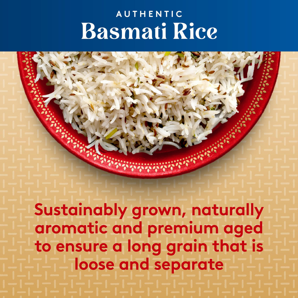 Royal Basmati rice steaming in a bowl, ready to serve fragrant meals.