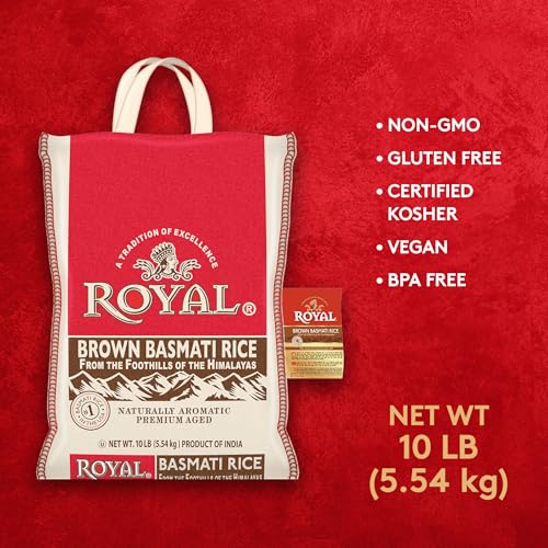 Royal brown basmati rice on the stovetop demonstrates easy preparation and consistent results.