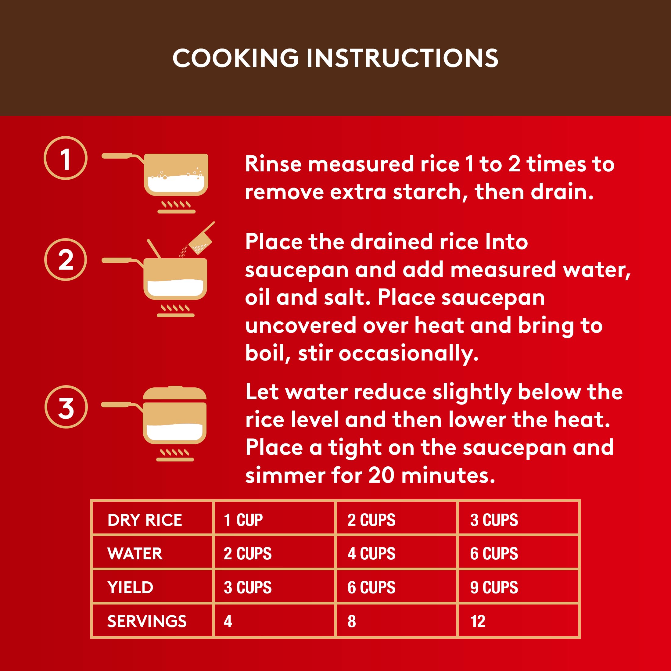 Royal brown basmati rice pilaf plate showcases a perfect side dish option.