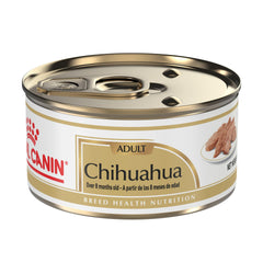 Royal Canin Chihuahua Loaf in Sauce pack 6 front view highlighting breed-specific nutrition