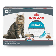 ROYAL CANIN Feline Care Urinary Slices in Gravy cat food for healthy hydration.