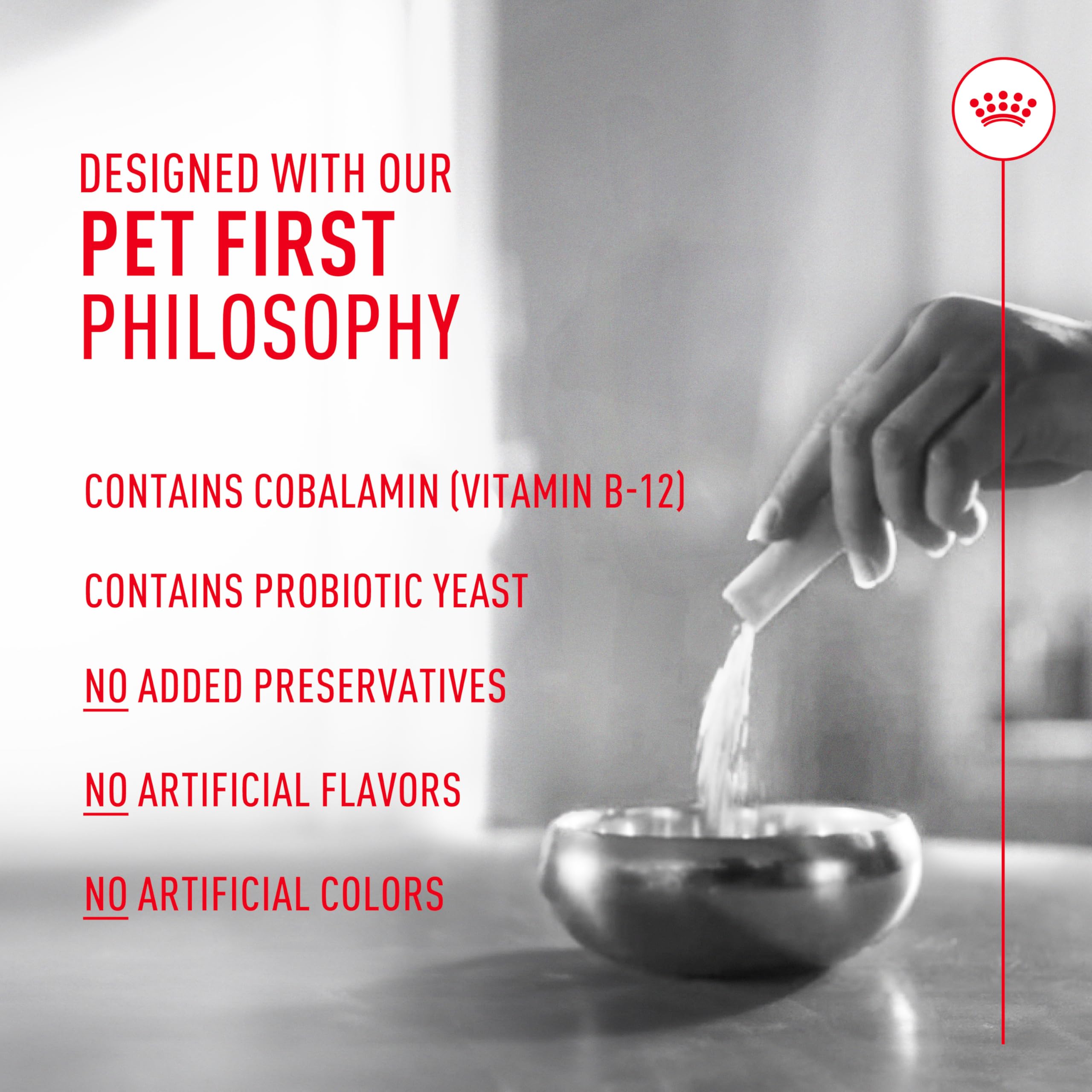 Royal Canin Probiotics developed by veterinarians emphasizing science-backed formula.