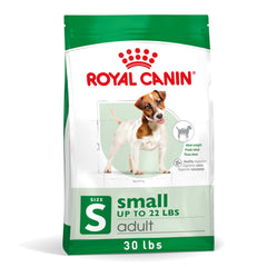 ROYAL CANIN Size Health Nutrition Small Adult dry dog food in a bowl supports balanced energy.