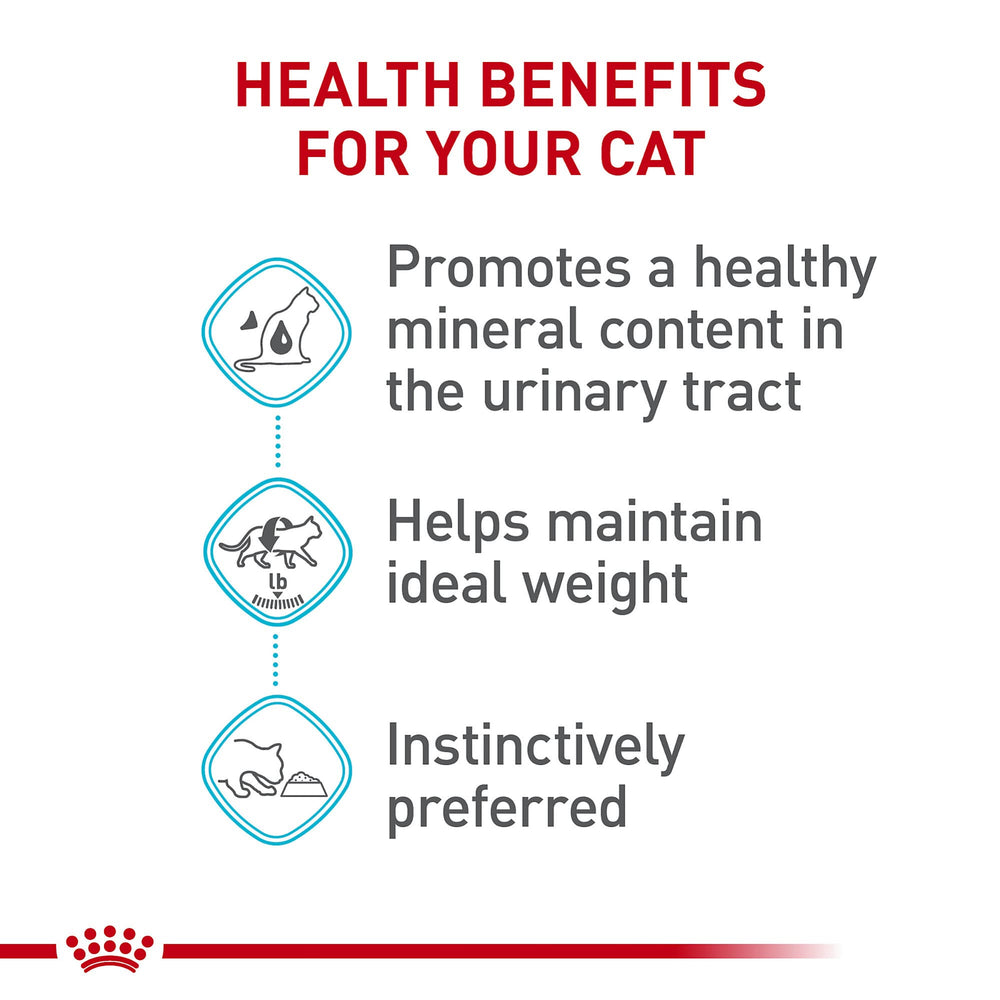 ROYAL CANIN Thin Slices in Gravy Urinary Care texture offers palatability.