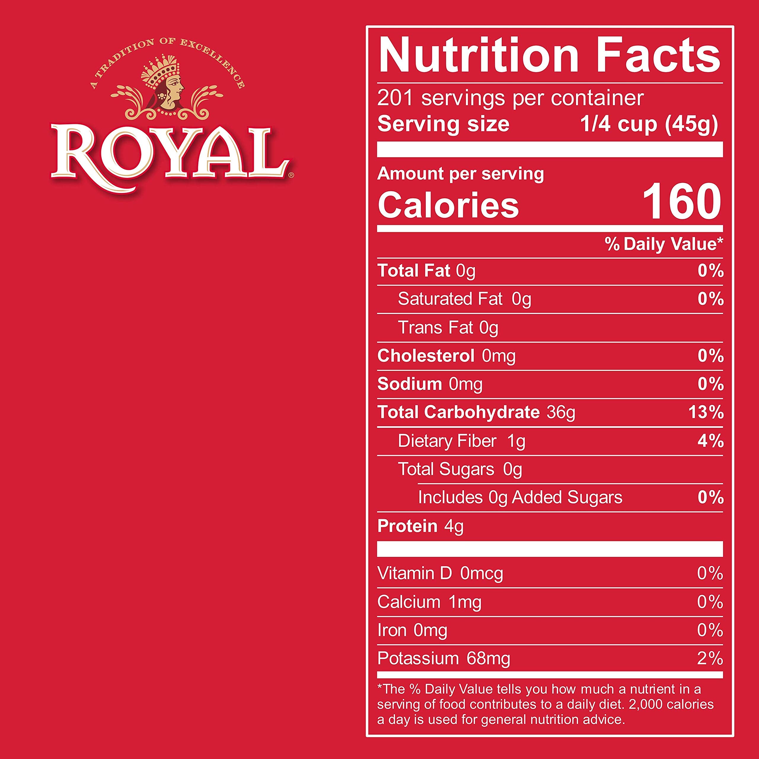 Royal Chef's Secret Sella Basmati Rice Himalayan-sourced grains ensure consistent quality
