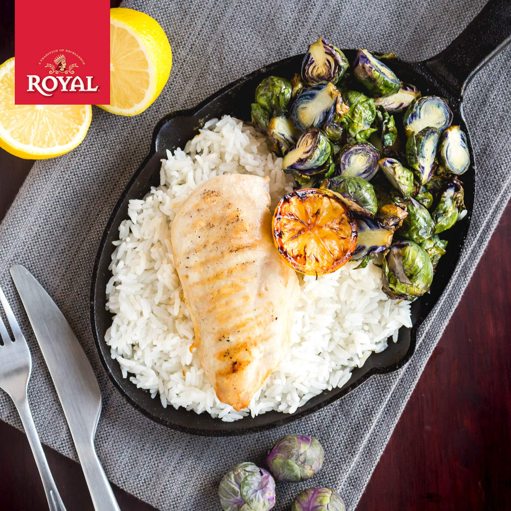 Royal Chef's Secret Sella Basmati Rice reheated in microwave preserves aroma