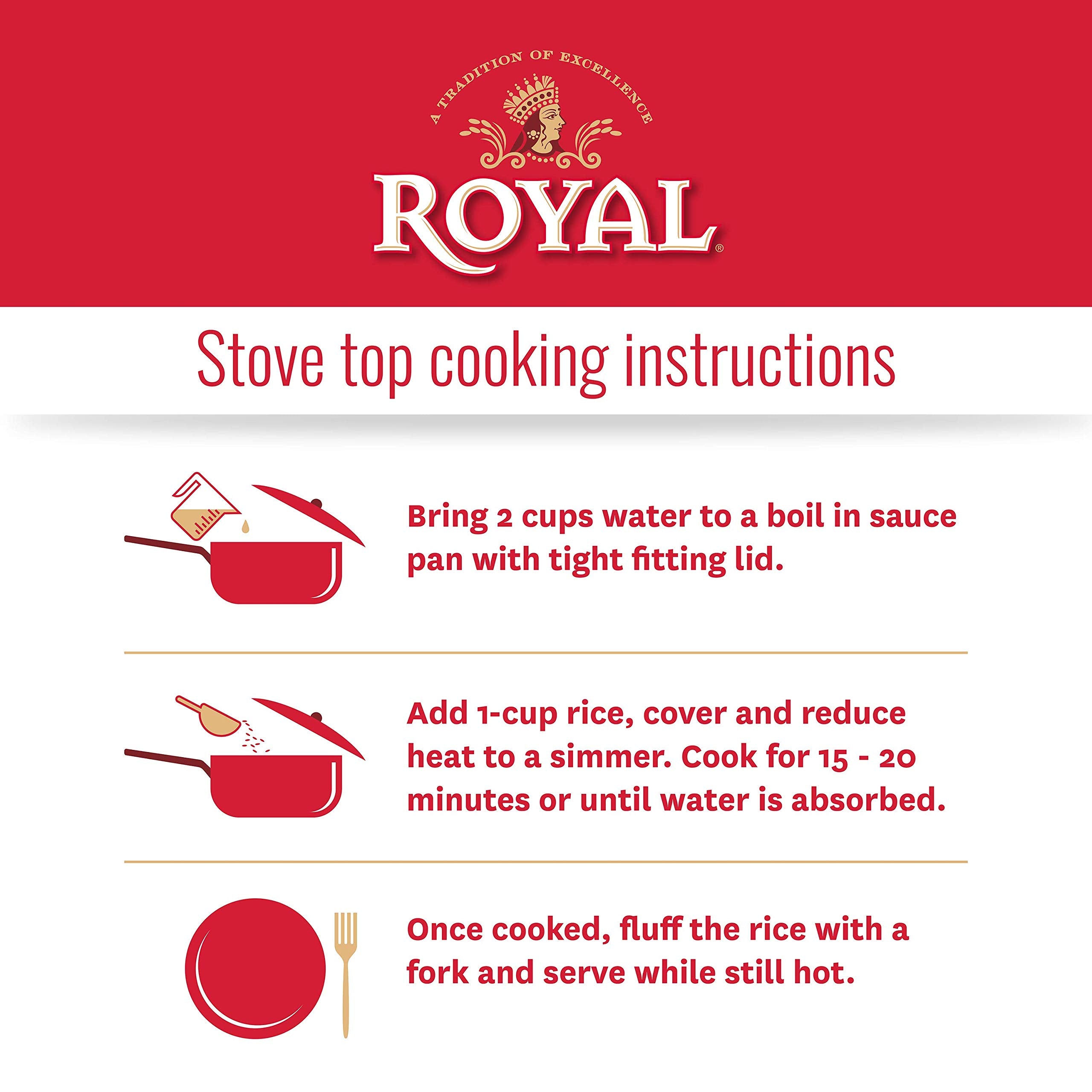 Royal Chef's Secret Sella Basmati Rice fragrant aroma elevates pilaf and side dishes
