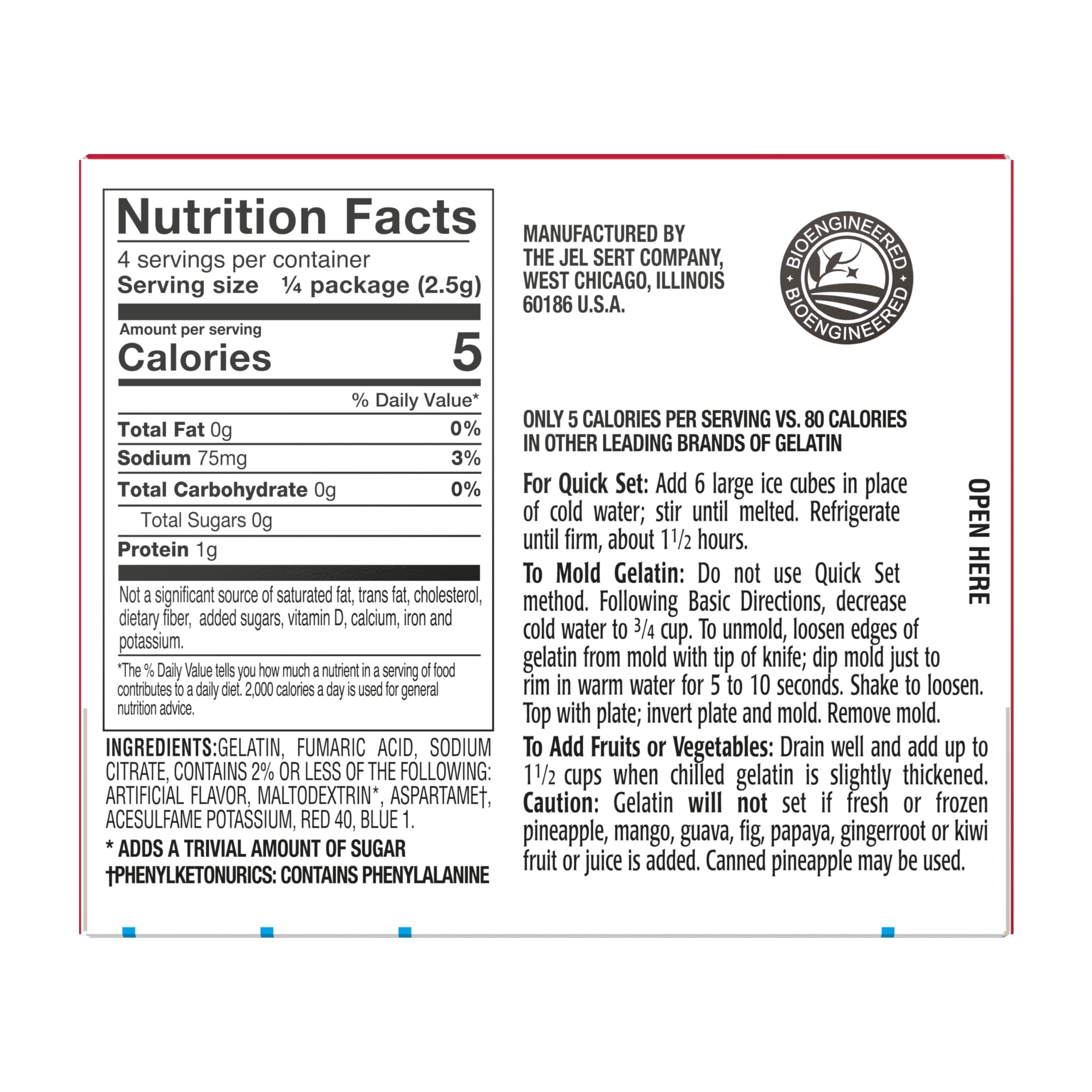 Royal Gelatin Lime Box — vibrant, low-calorie treat suitable for keto snacking.