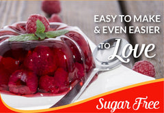 Royal gelatin mix in cold water, quick preparation for busy days.