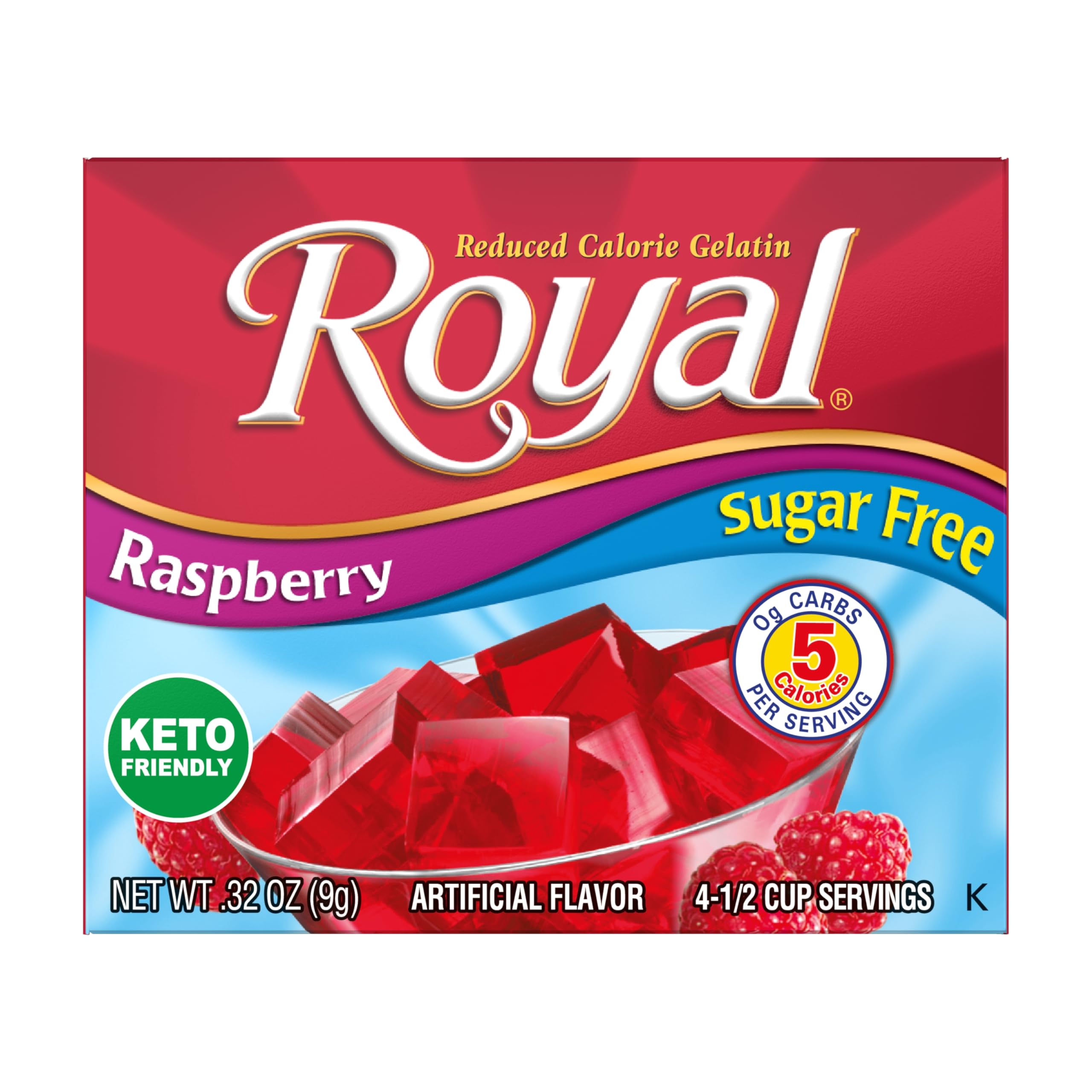 Royal Gelatin Serving Tray — ready-to-serve portions for quick desserts.