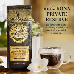 ROYAL KONA Ground vacuum-sealed pack preserves freshness and flavor