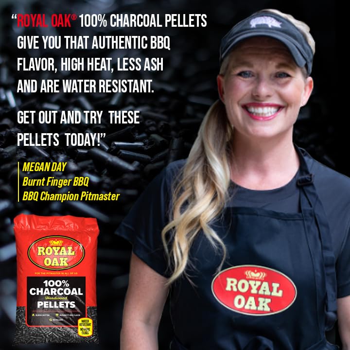 Royal Oak 30 lb bag ready for grilling or smoking sessions